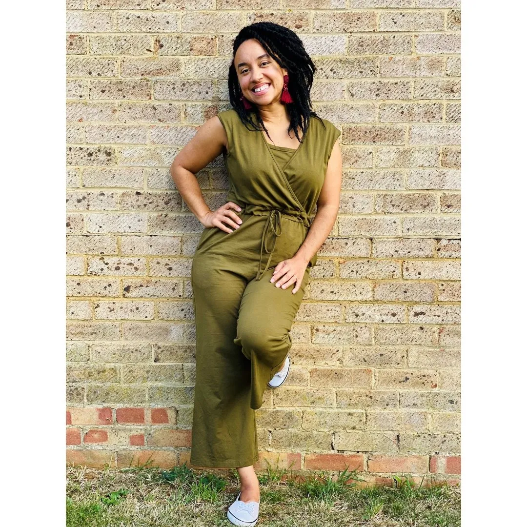 The Breastfeeding Jumpsuit - Kerry Khaki