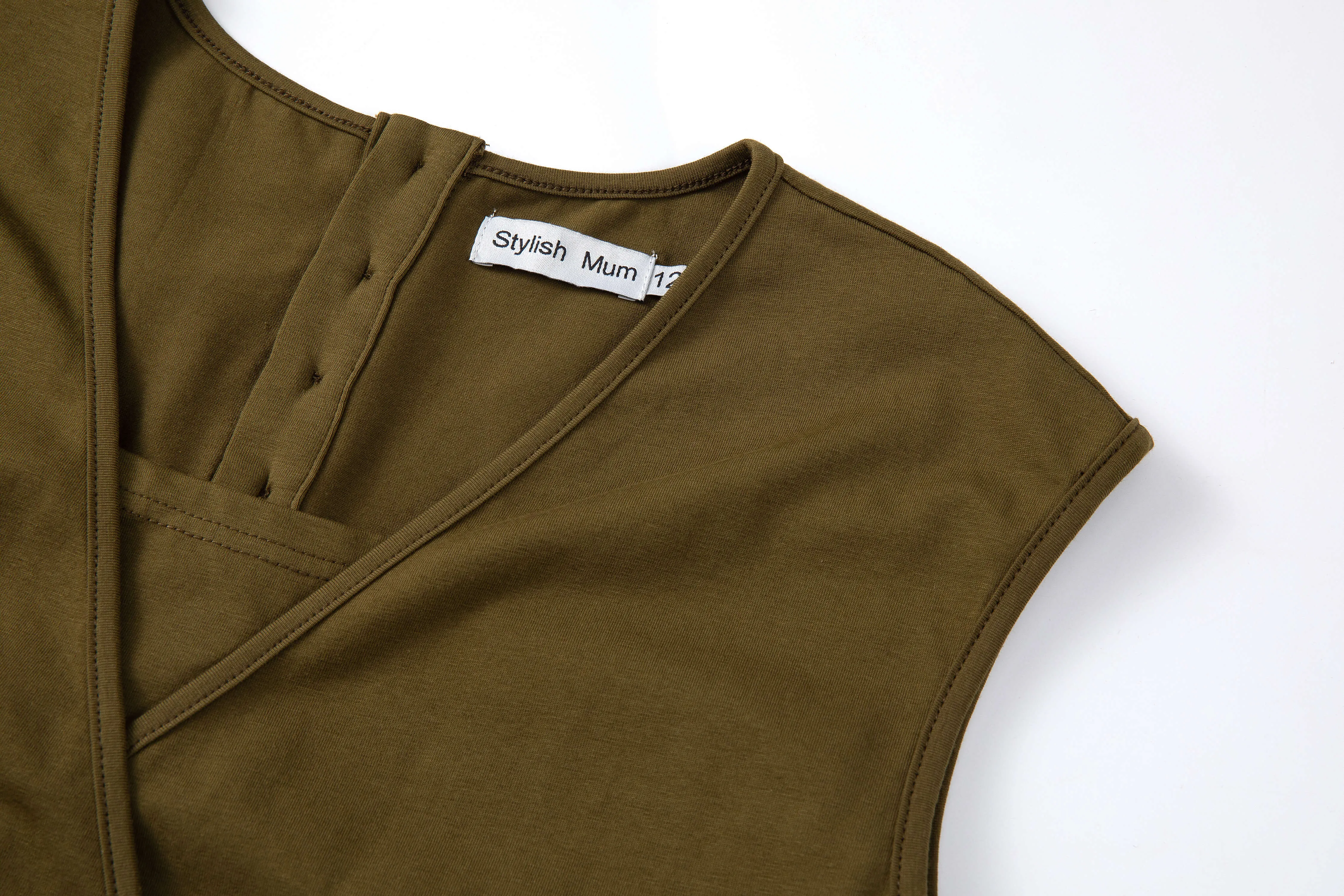 The Breastfeeding Jumpsuit - Kerry Khaki