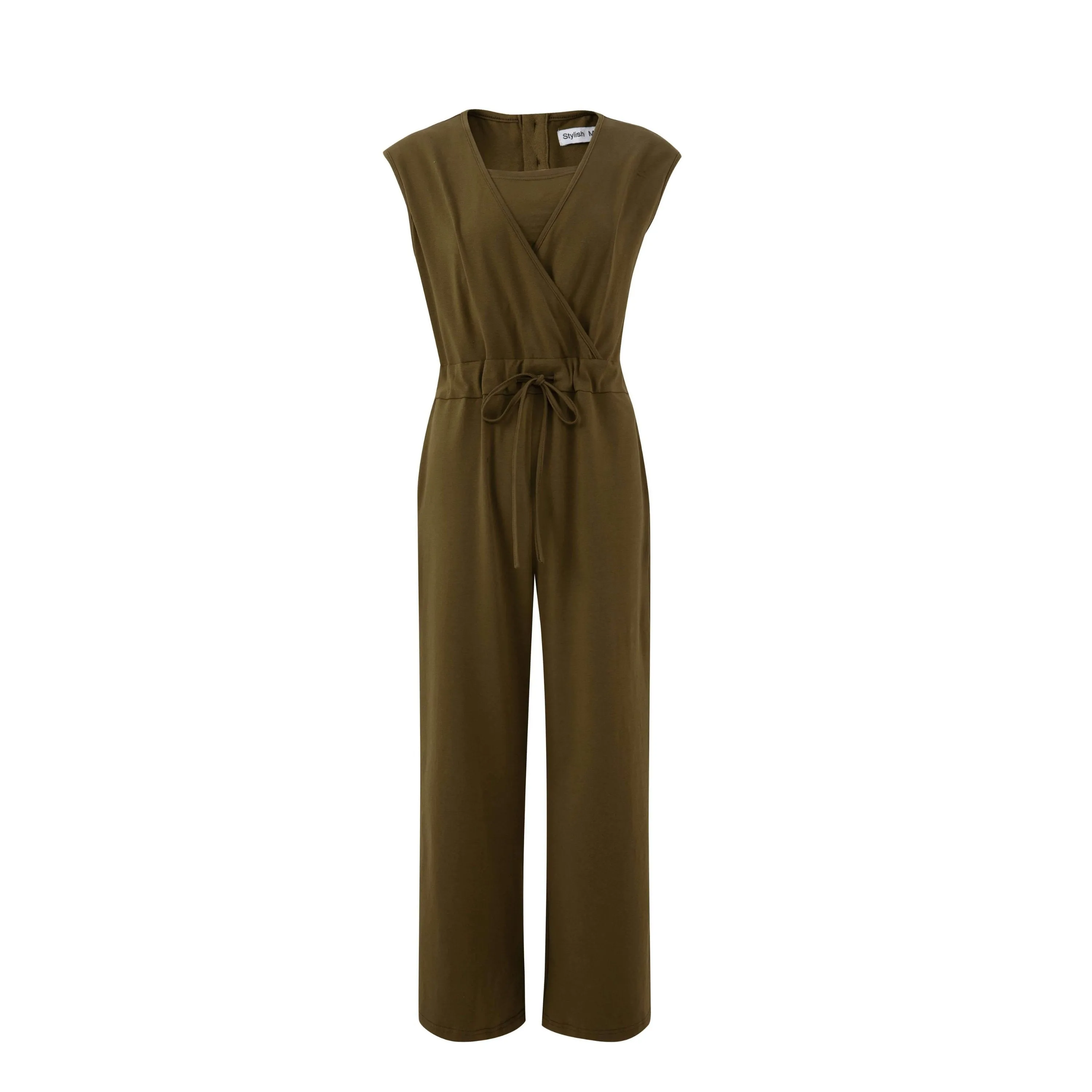 The Breastfeeding Jumpsuit - Kerry Khaki
