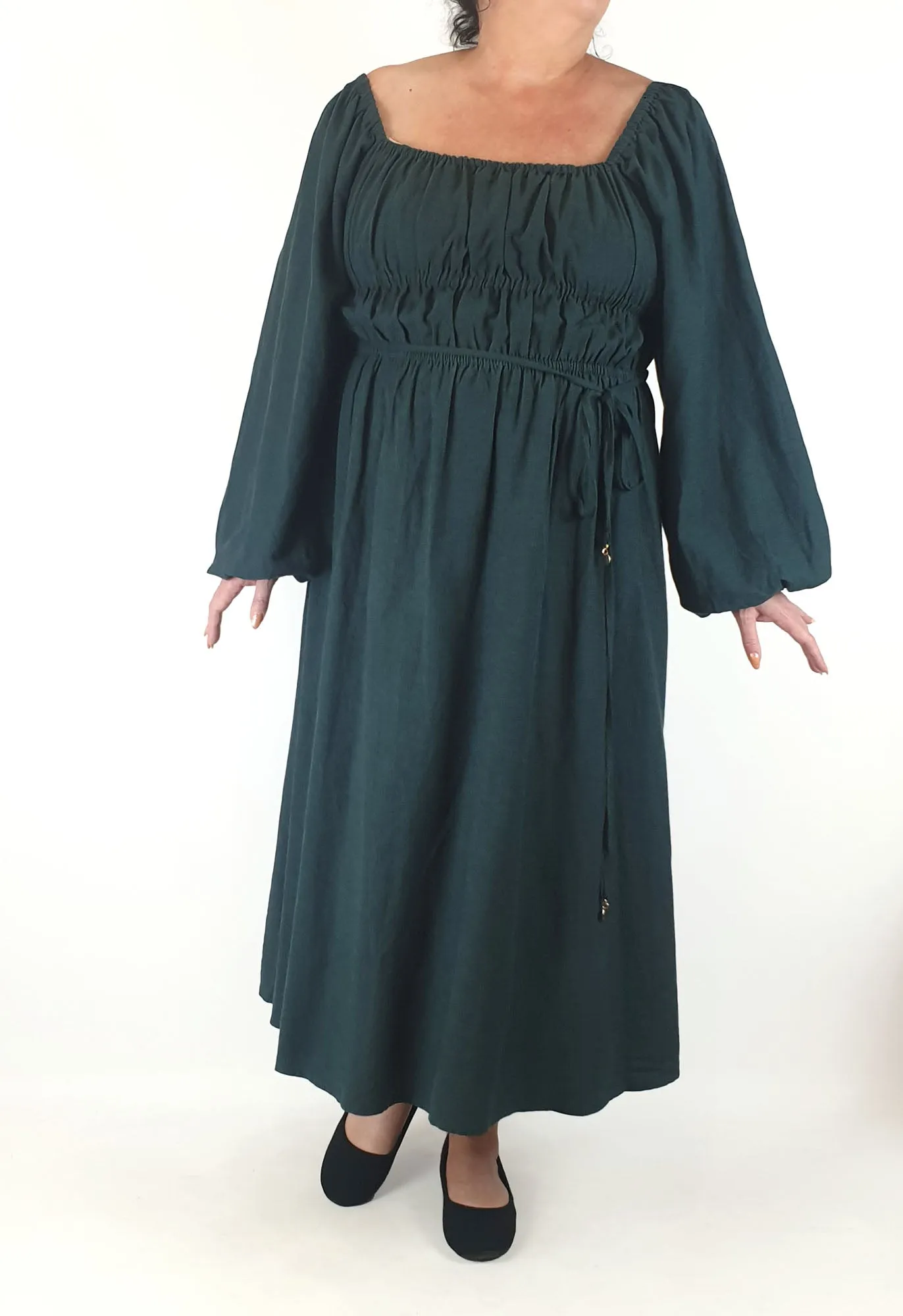 The Fated maxi green dress size 18