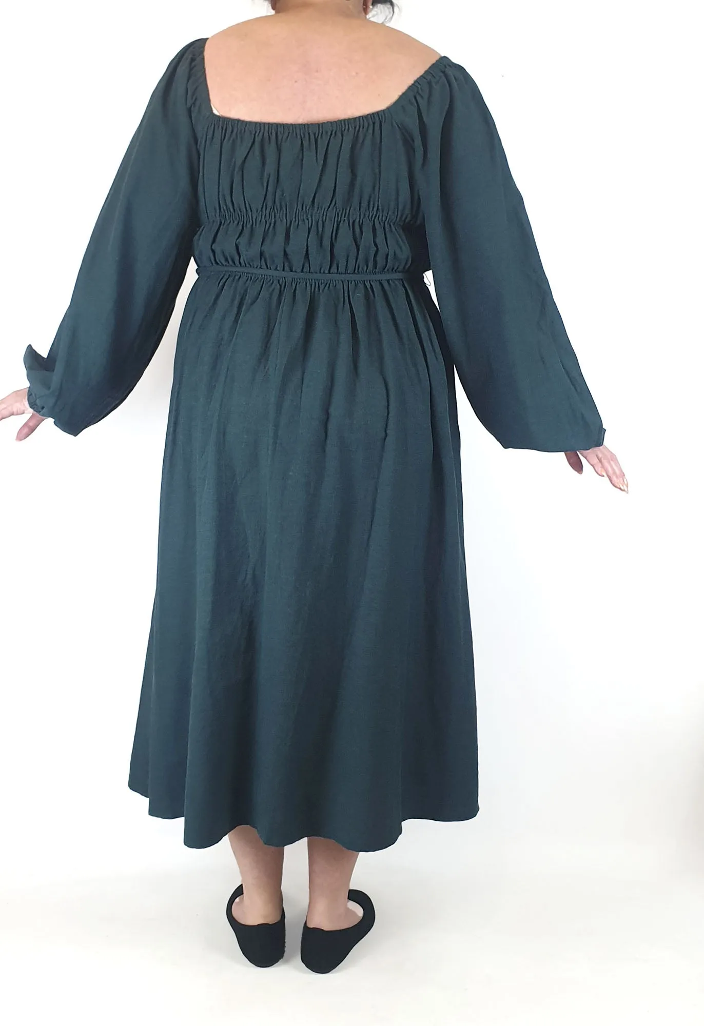 The Fated maxi green dress size 18