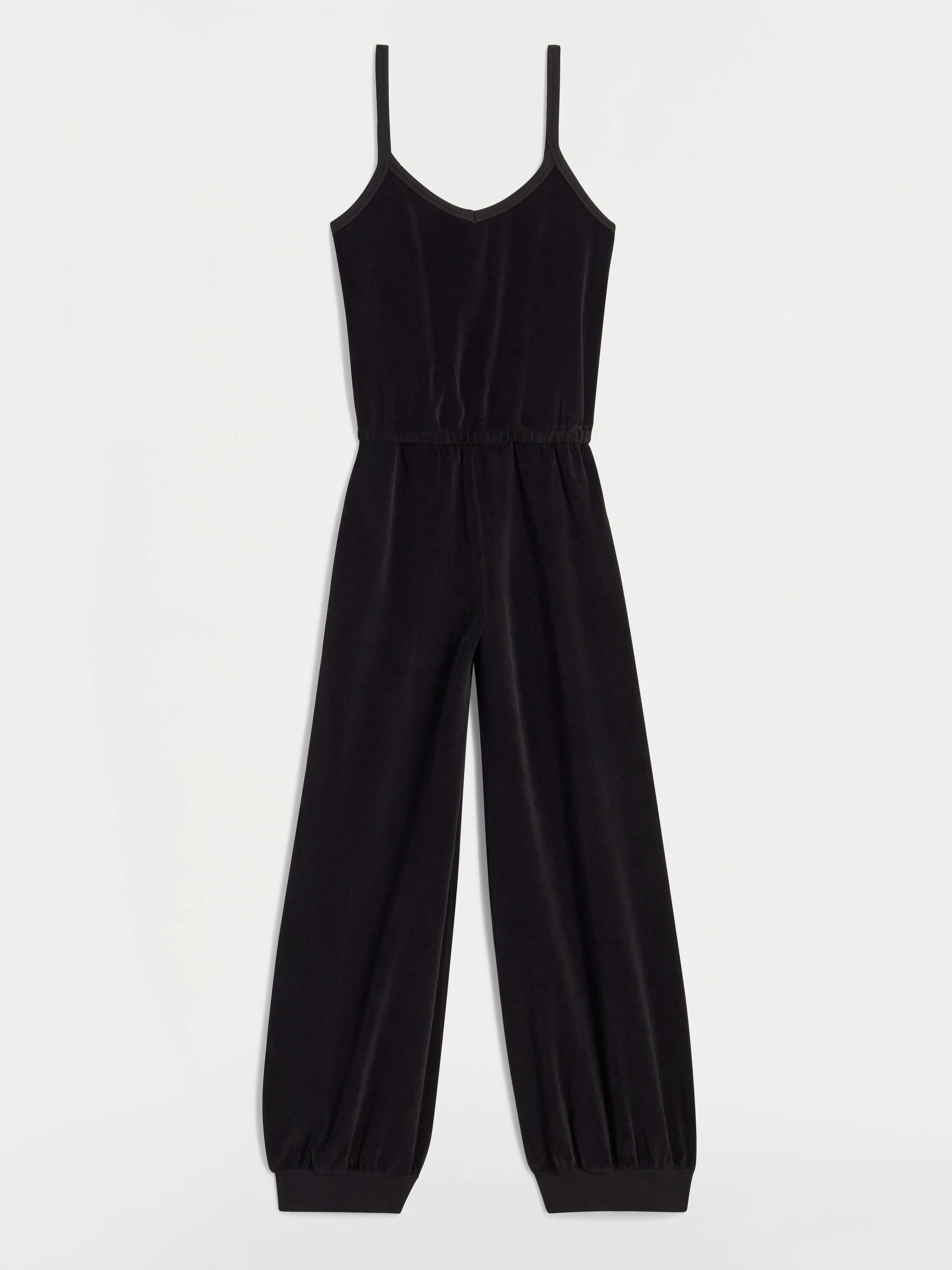 The Giorgi Tank Jumpsuit in Velour