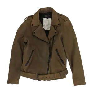 The Prospect Biker Goat Leather Jacket
