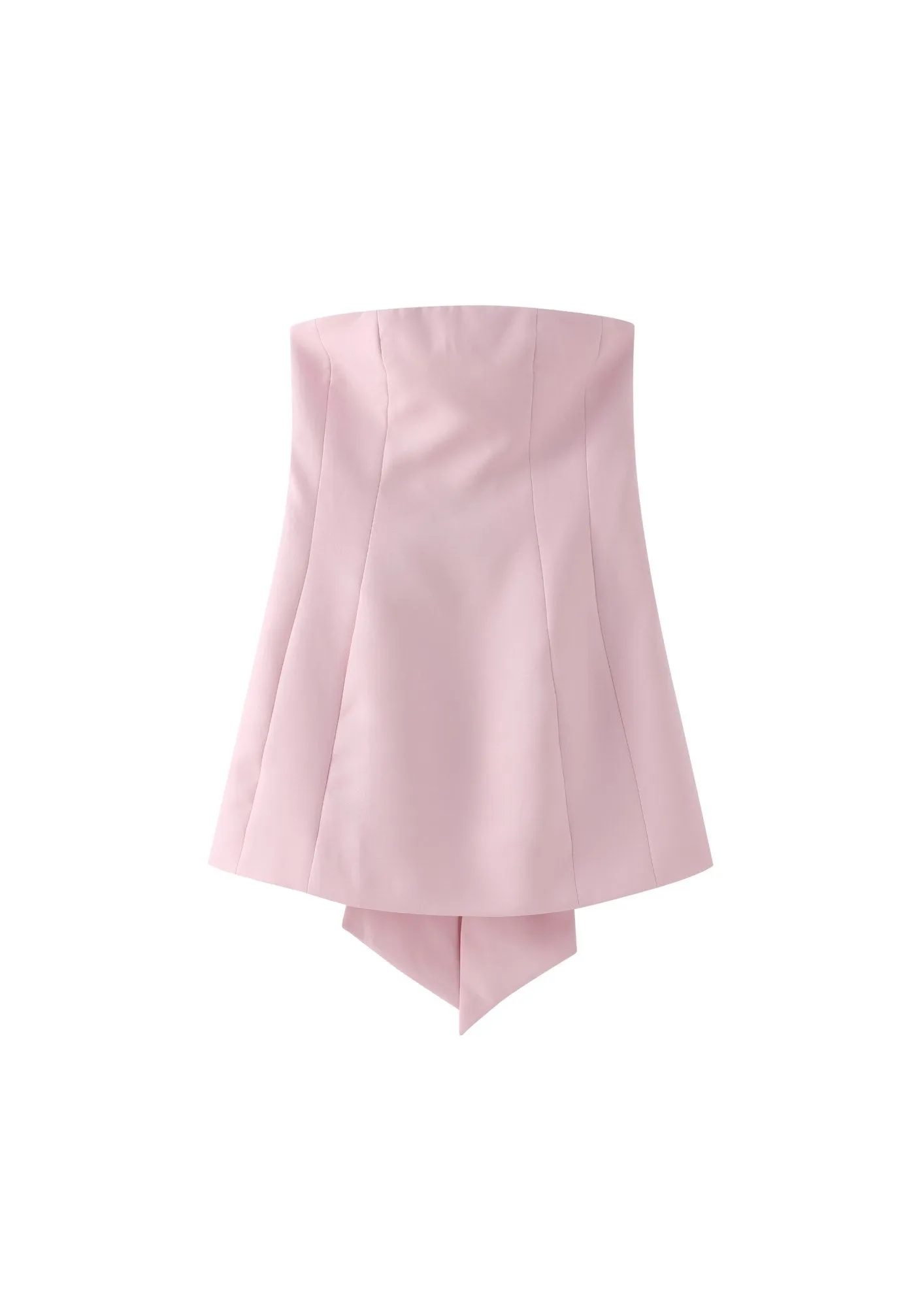 The Robyn Pink Bow Dress