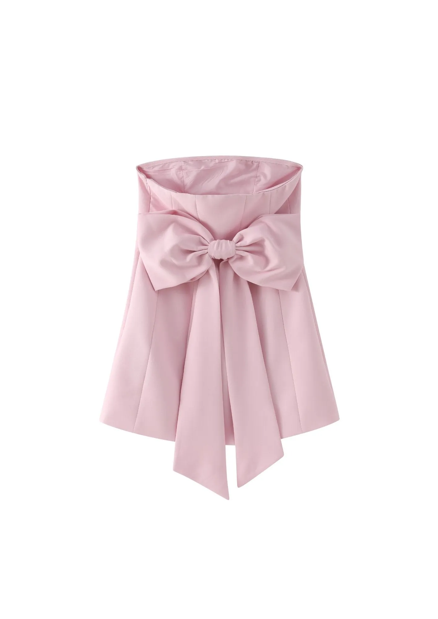 The Robyn Pink Bow Dress
