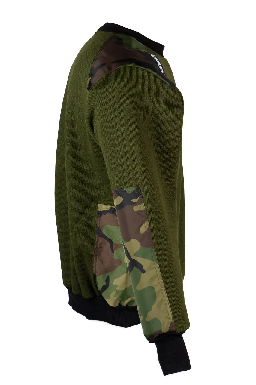 Thermal Camo Sweater