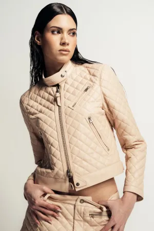 TOM FORD | QUILTED GUANTERIA LAMB LEATHER RACER JACKET
