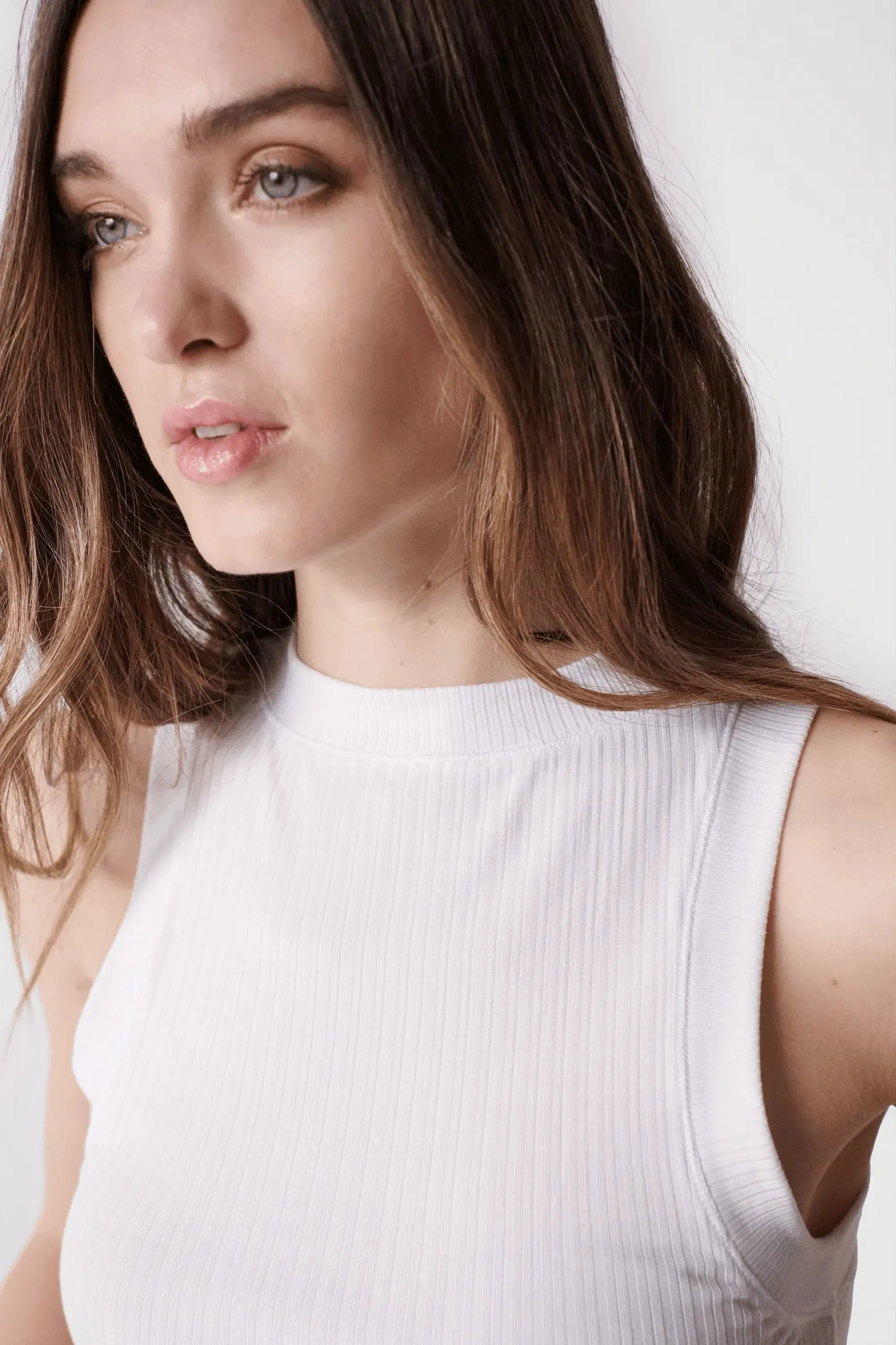 Top de Punto Salsa Jeans de Mujer con Cuello Halter