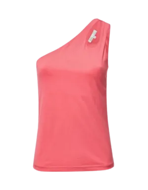 Top Salsa Jeans con Escote Asimétrico Rosa