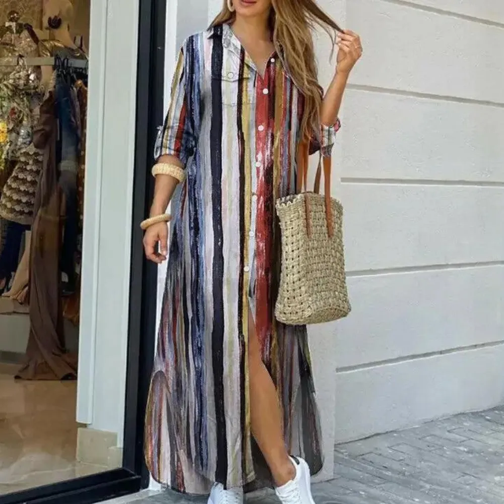 Trendy floral dress for ladies