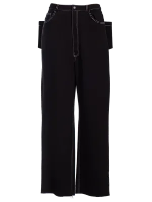 Trousers With Box Pockets
