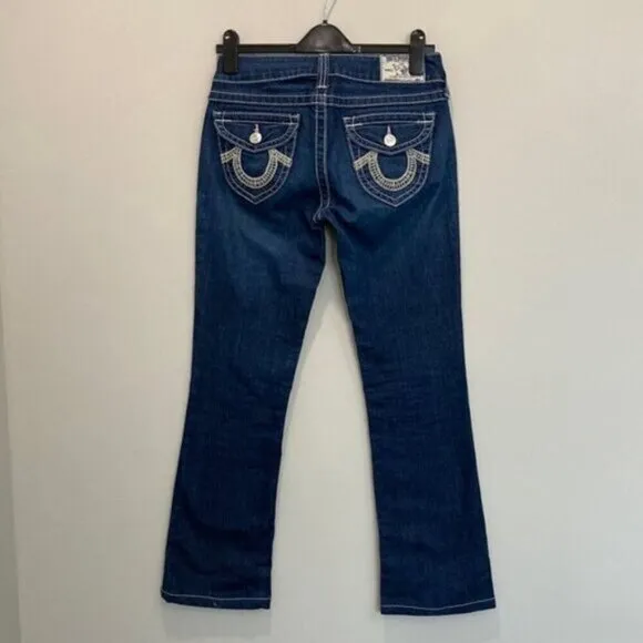 True Religion Jeans Low Rise Straight Jeans Size 27