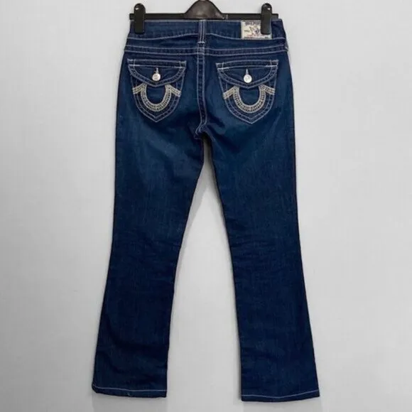 True Religion Jeans Low Rise Straight Jeans Size 27
