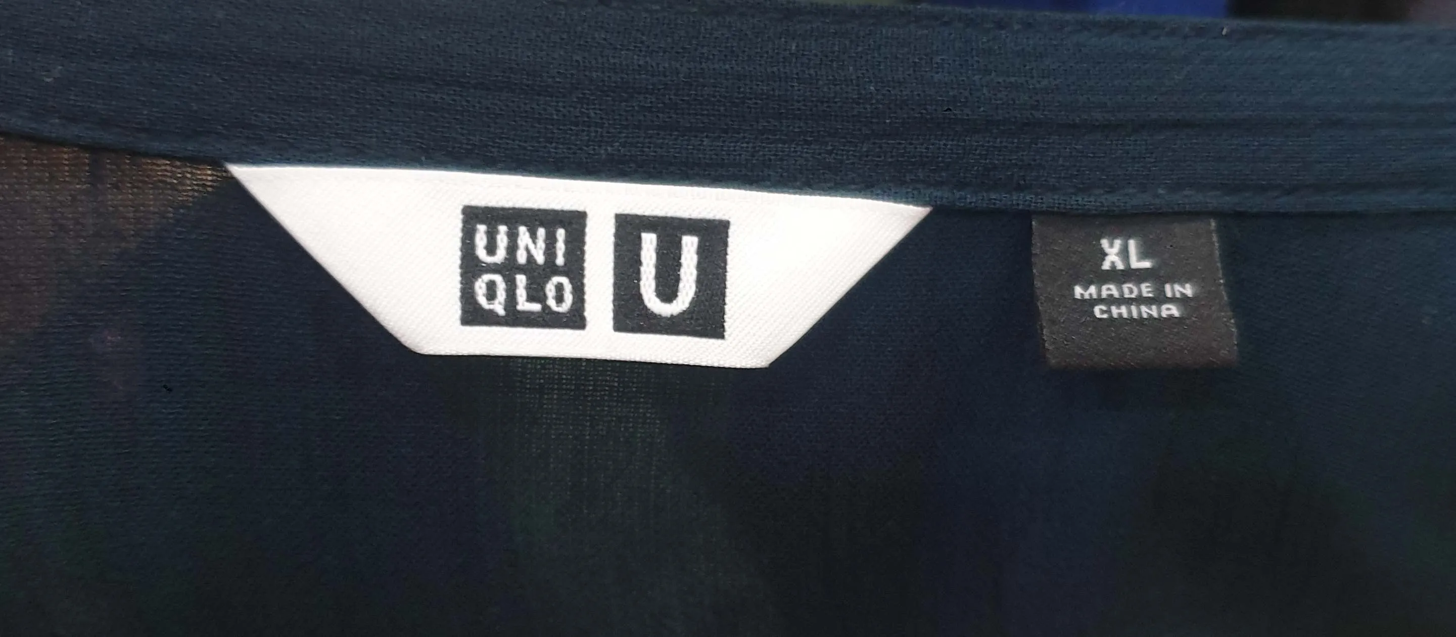 Uniqlo deep teal long sleeve maxi dress size XL