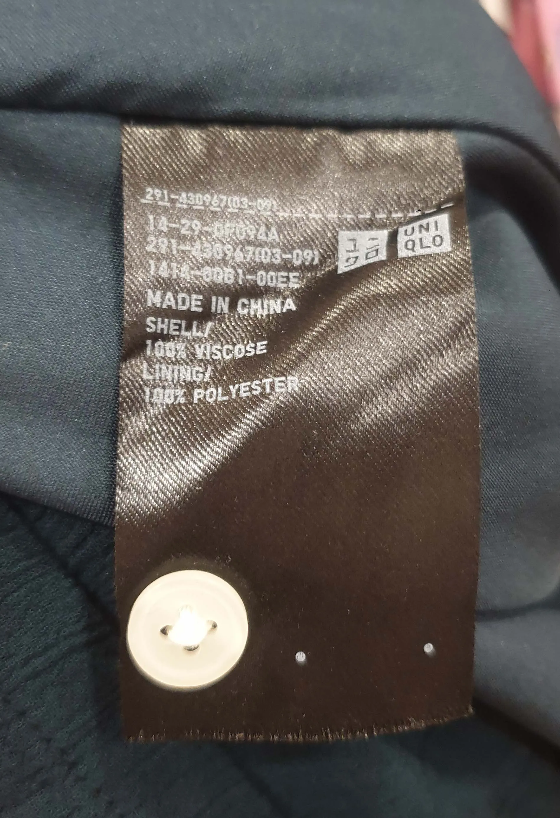 Uniqlo deep teal long sleeve maxi dress size XL