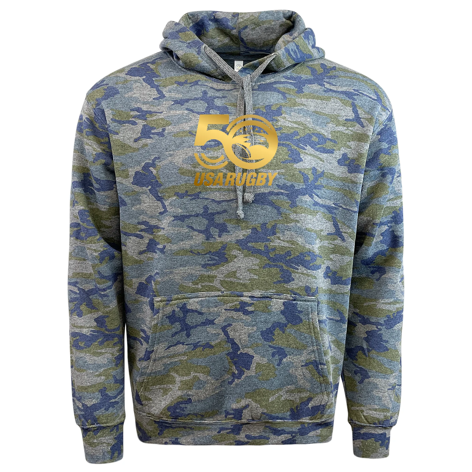 USA Rugby 50th Anniversary Camo Edition Fleece Hoodie