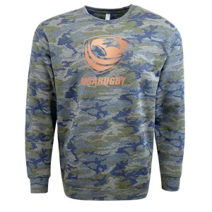 USA Rugby Bronze Camo Edition Fleece Crew Sweatshirt