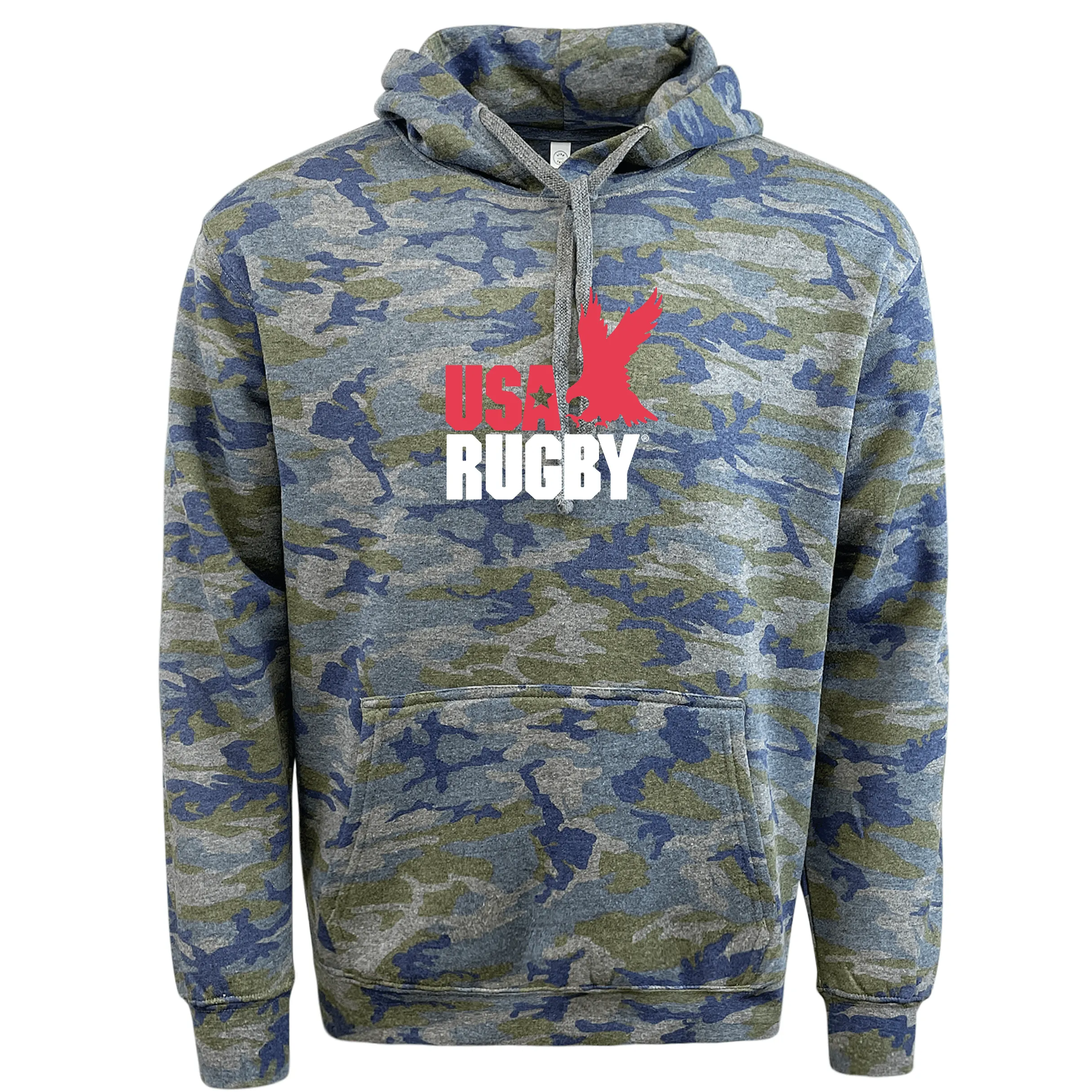 USA Rugby Camo Edition Throwback Logo Hoody