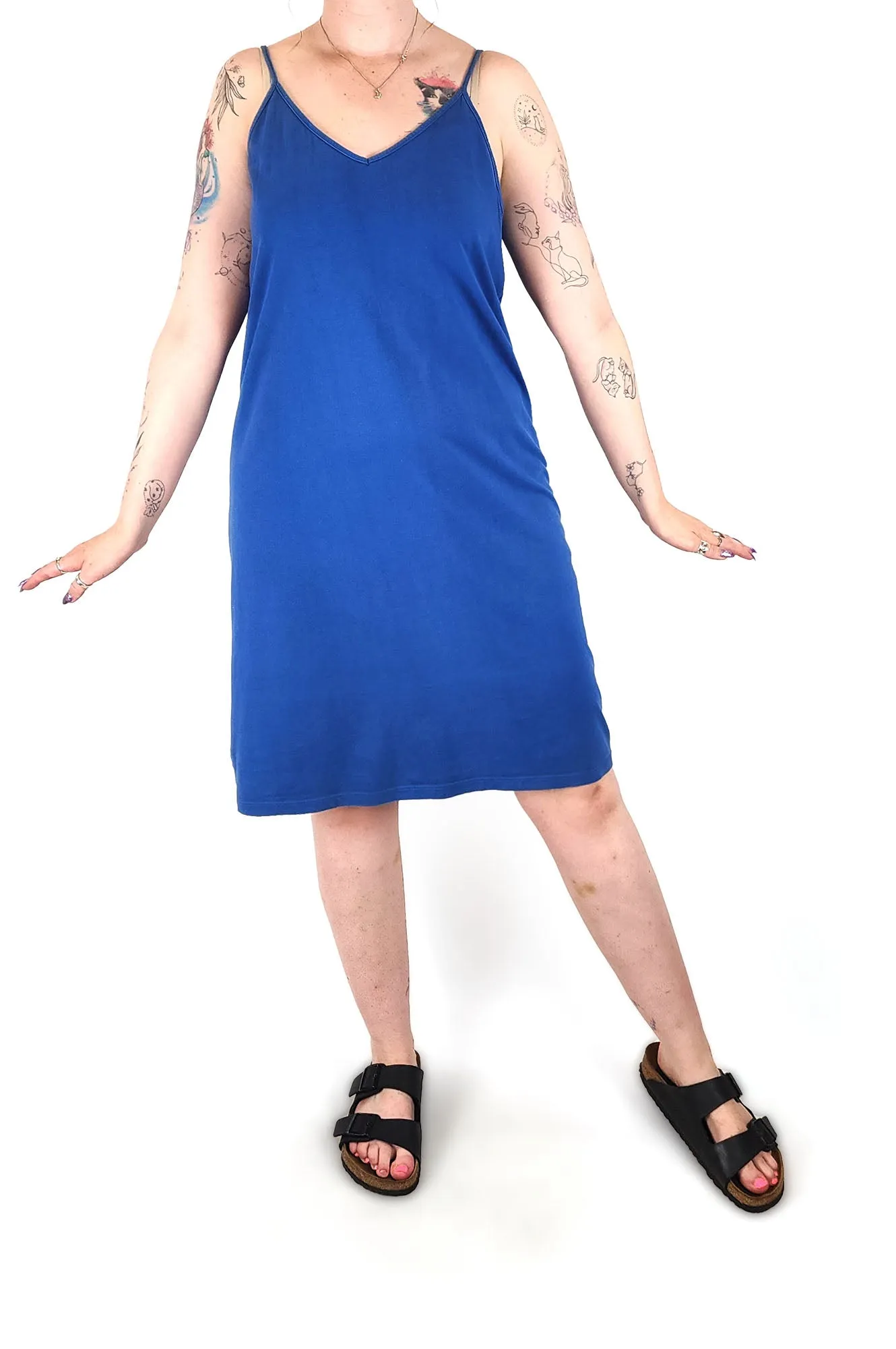 Vege Threads blue dress size 12