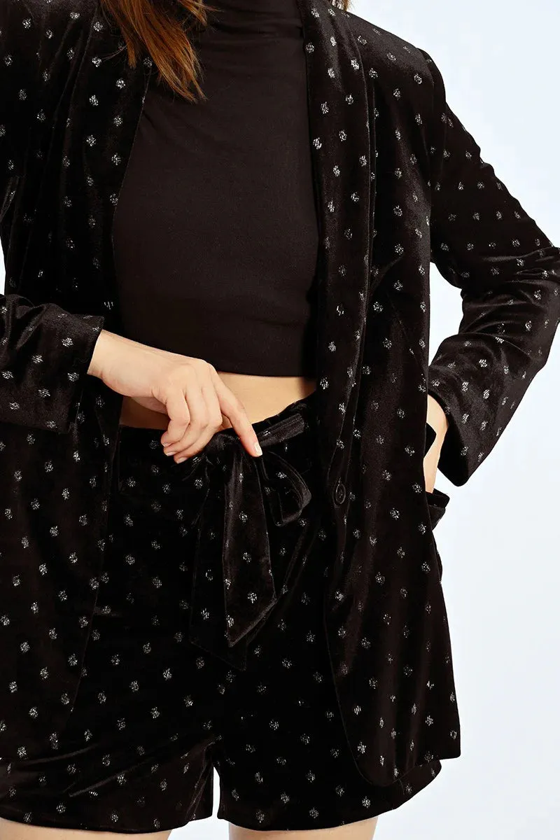 Velvet Blazer