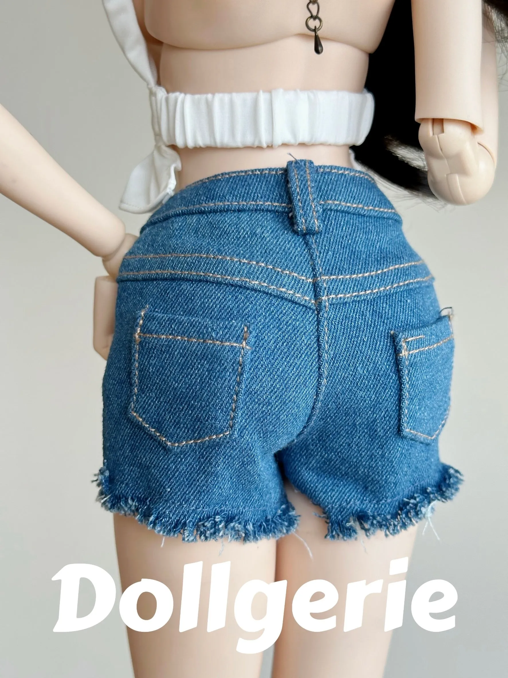 Vintage Denim Shorts for SmartDoll