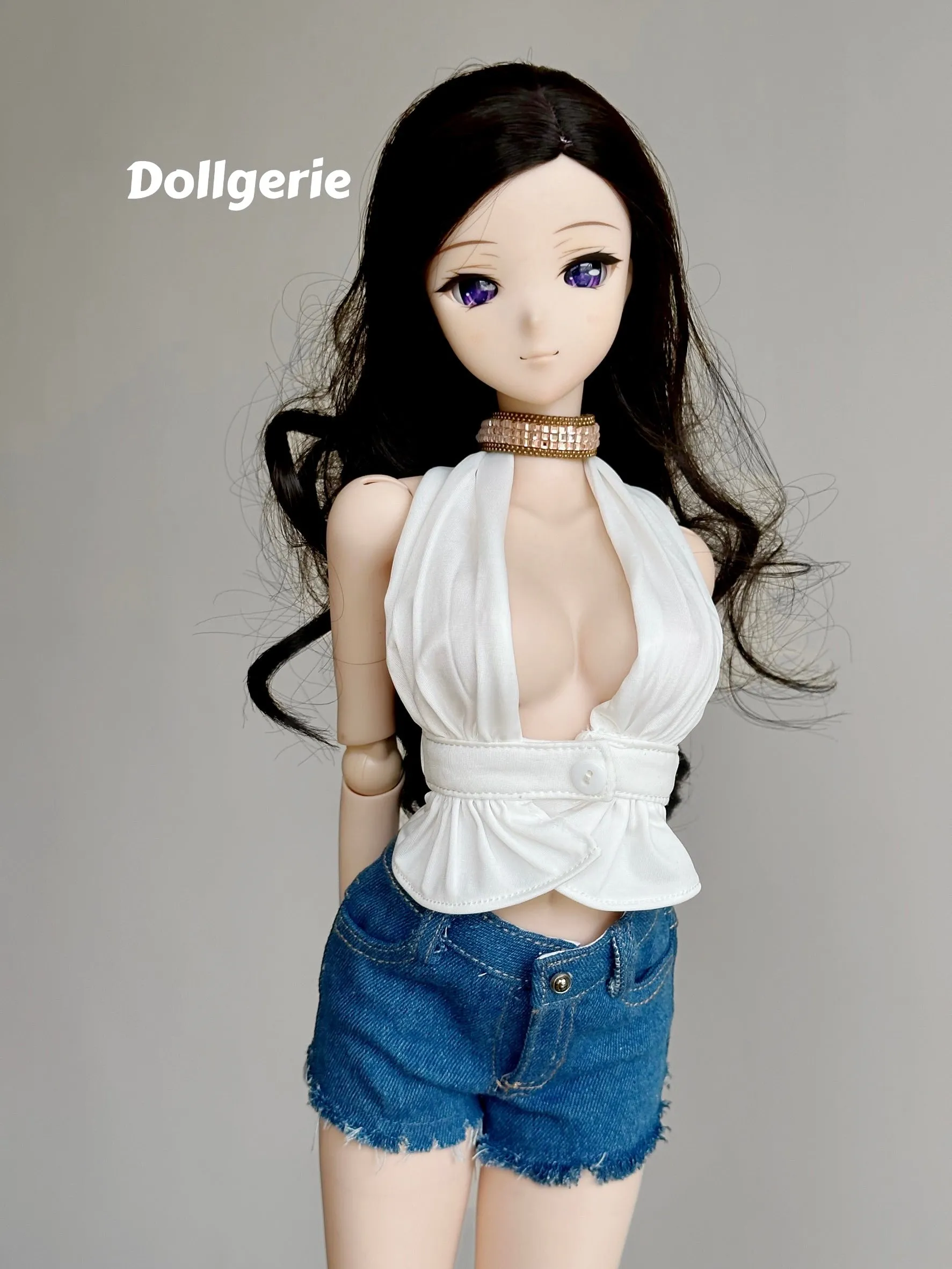 Vintage Denim Shorts for SmartDoll