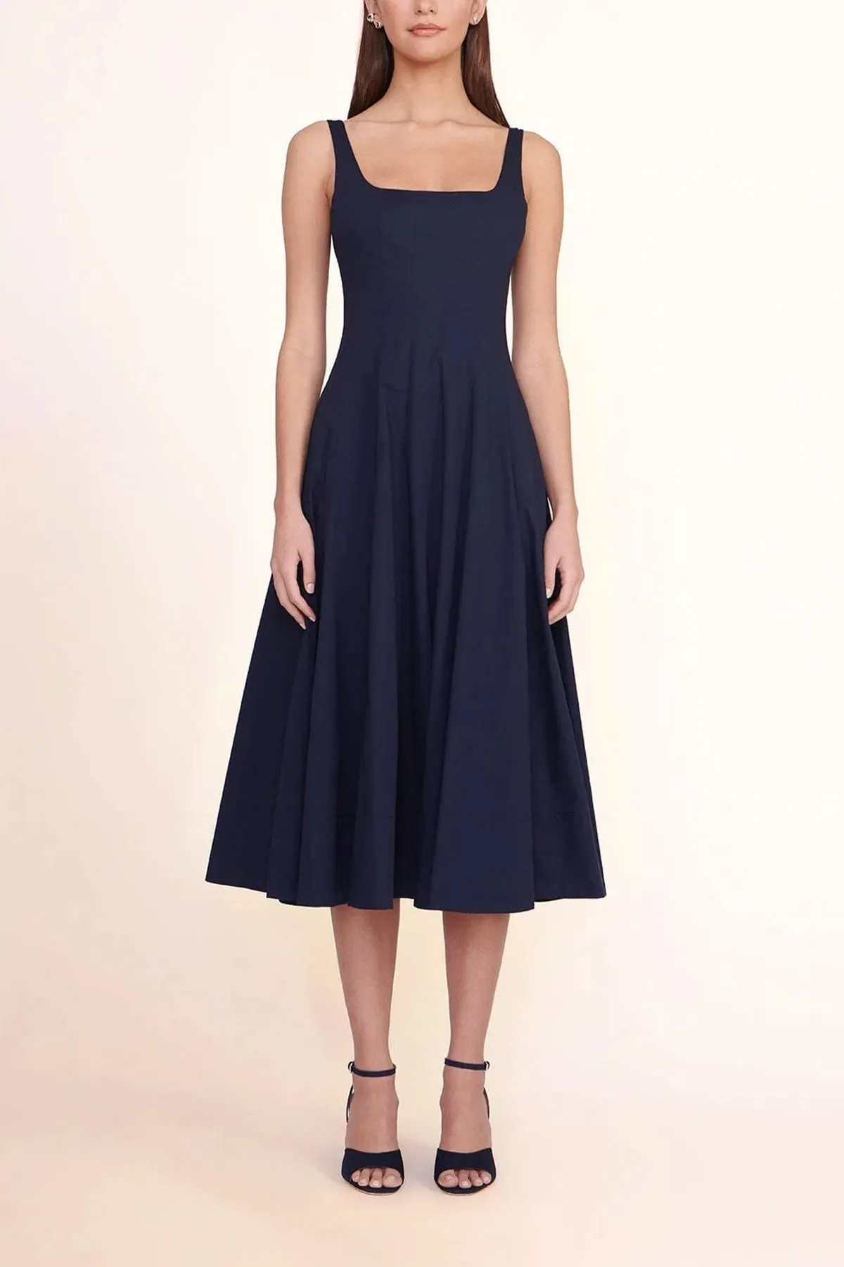 Wells Dress in Navy