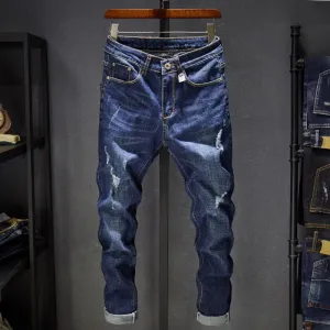 West Louis™ High Street Destroyed Rip Jeans