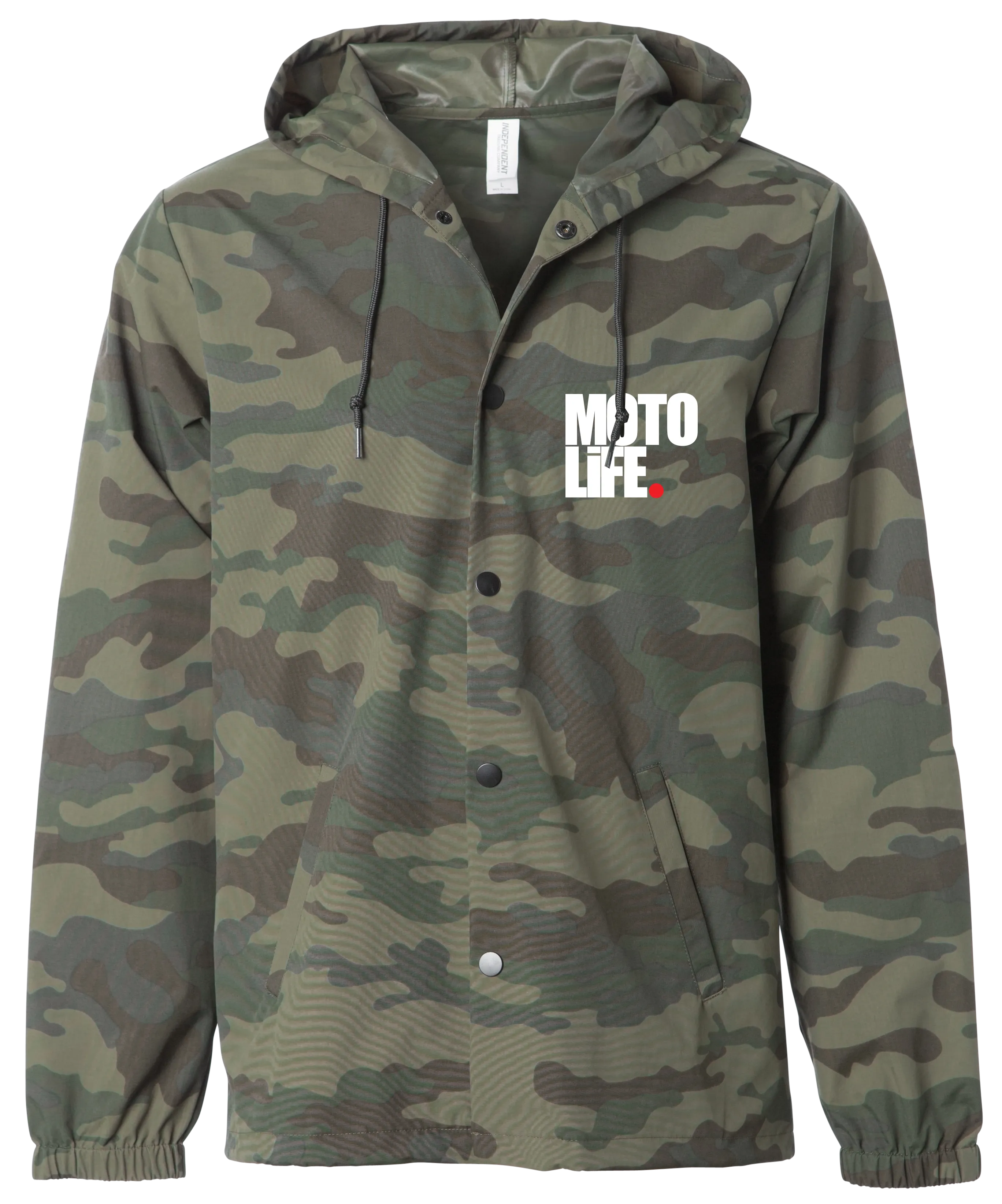 “WET RiDE” Forest Camo Button Up