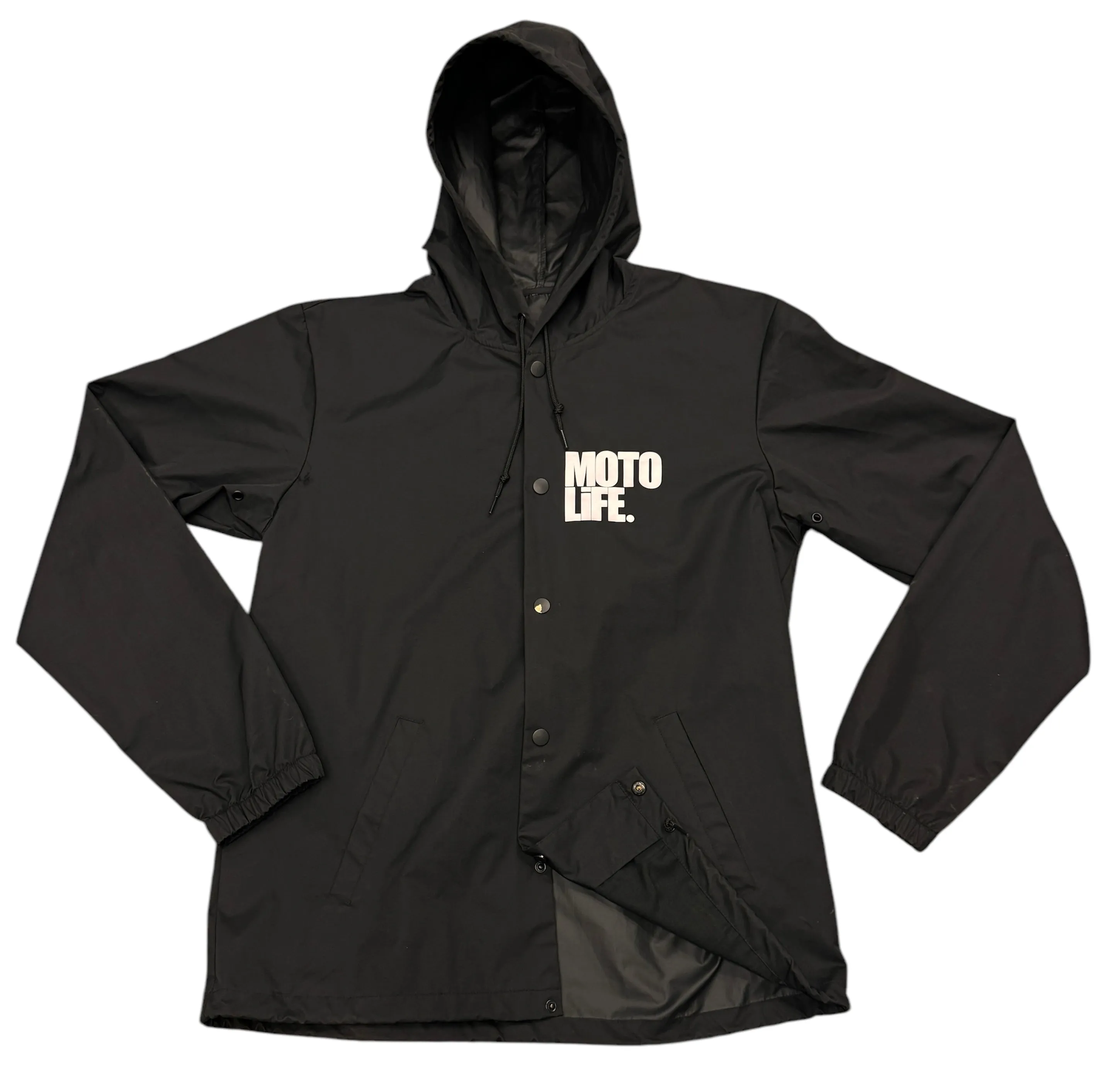 “WET RiDE” Reflective Button Up