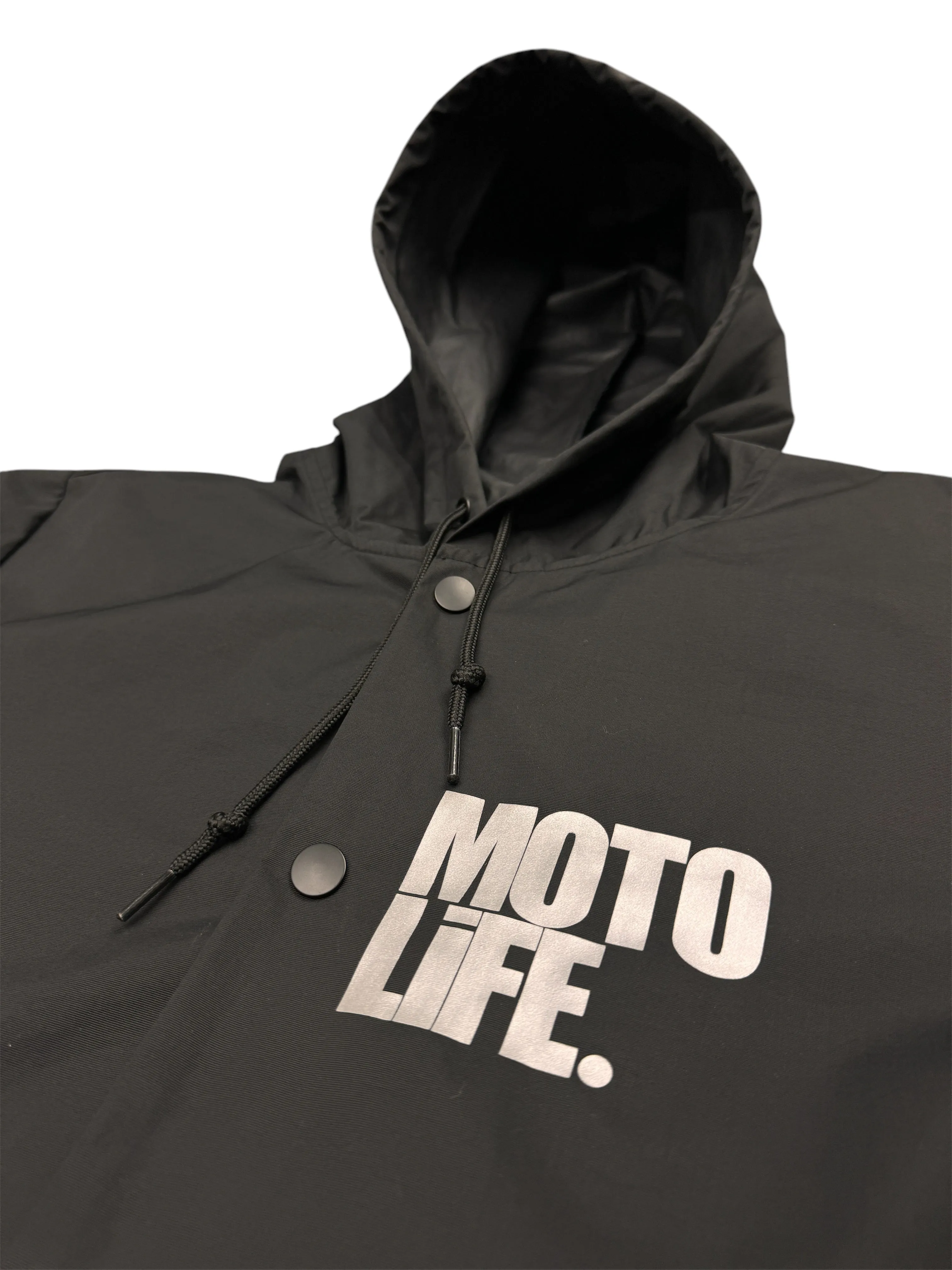 “WET RiDE” Reflective Button Up