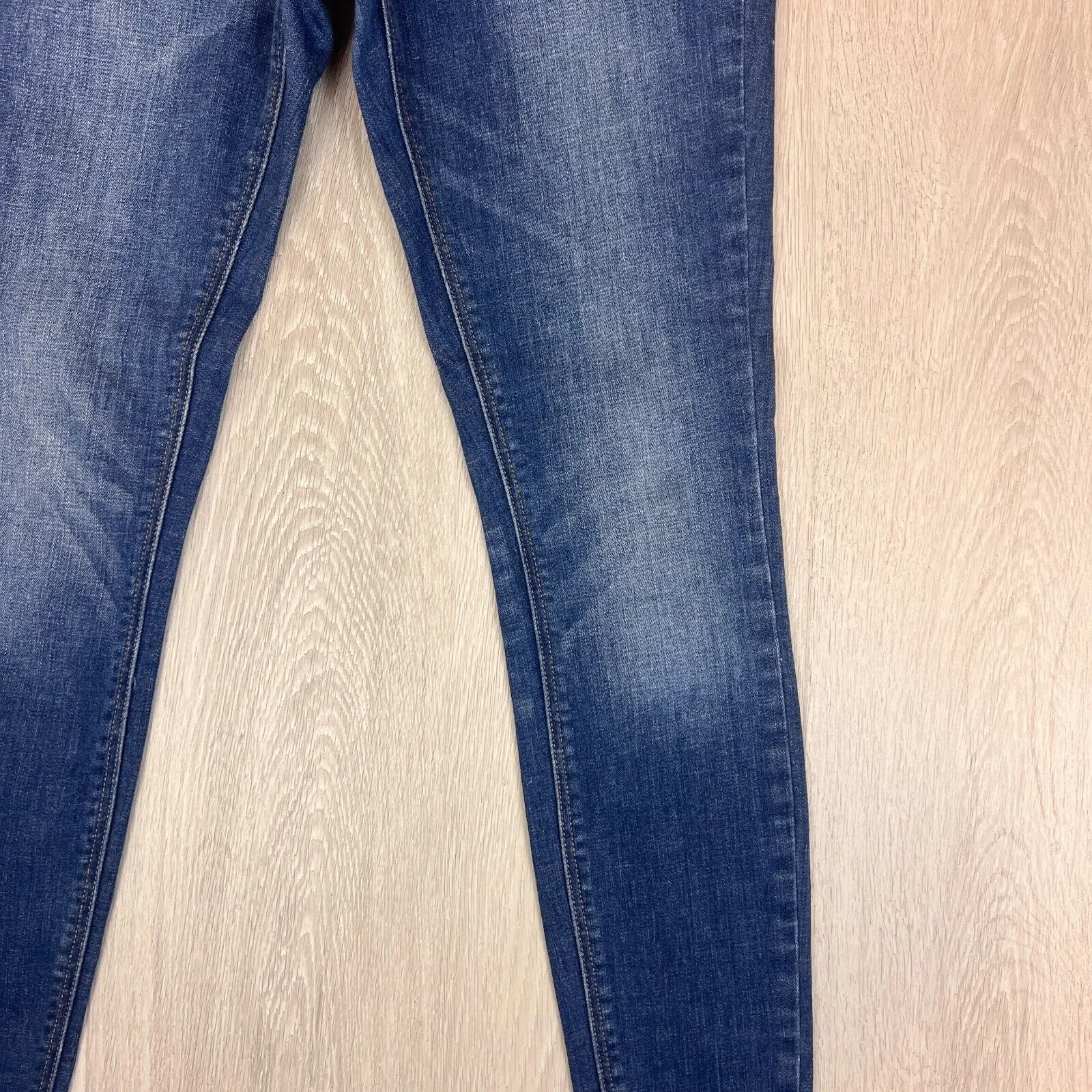 Witchery Womens Blue Denim Skinny Jeans Size 11