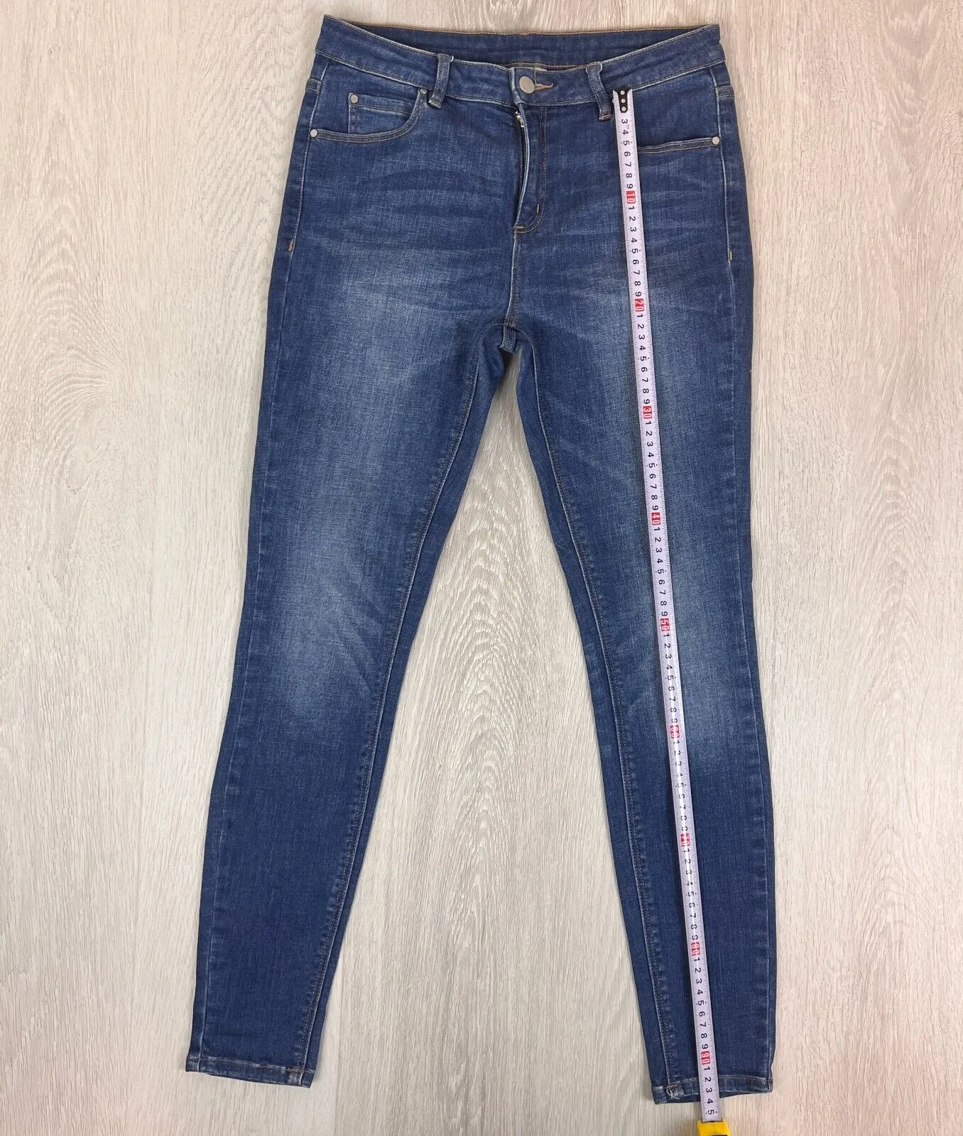Witchery Womens Blue Denim Skinny Jeans Size 11