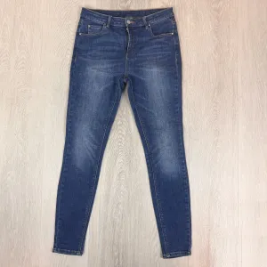 Witchery Womens Blue Denim Skinny Jeans Size 11