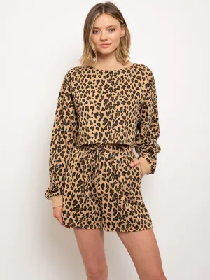WOMEN'S 2PC. ANIMAL PRINT SET