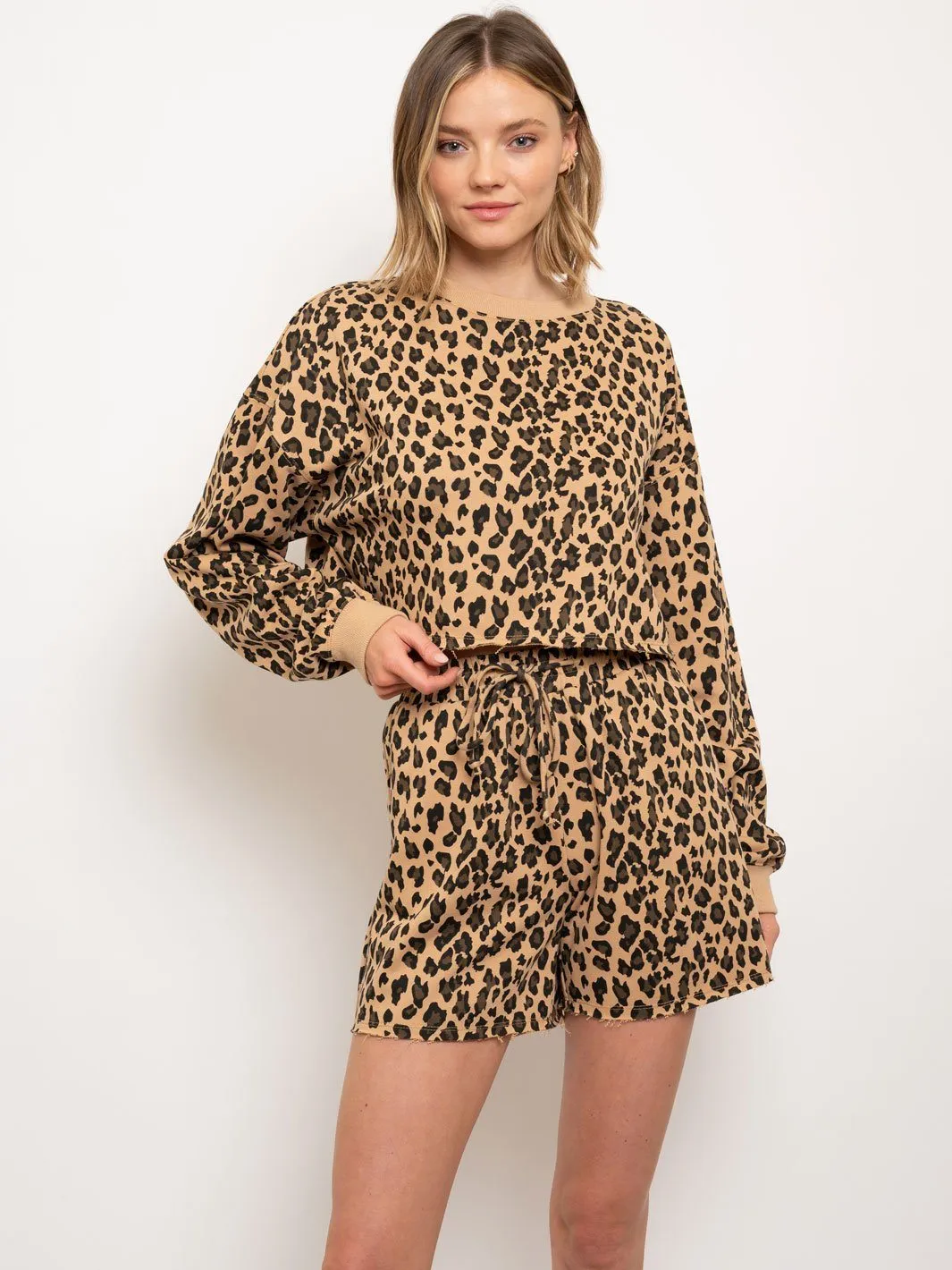 WOMEN'S 2PC. ANIMAL PRINT SET