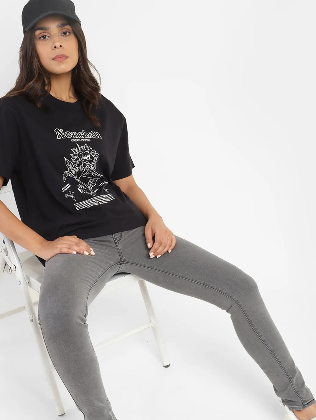Women's 711 Grey Skinny Fit Mid Rise Jeans