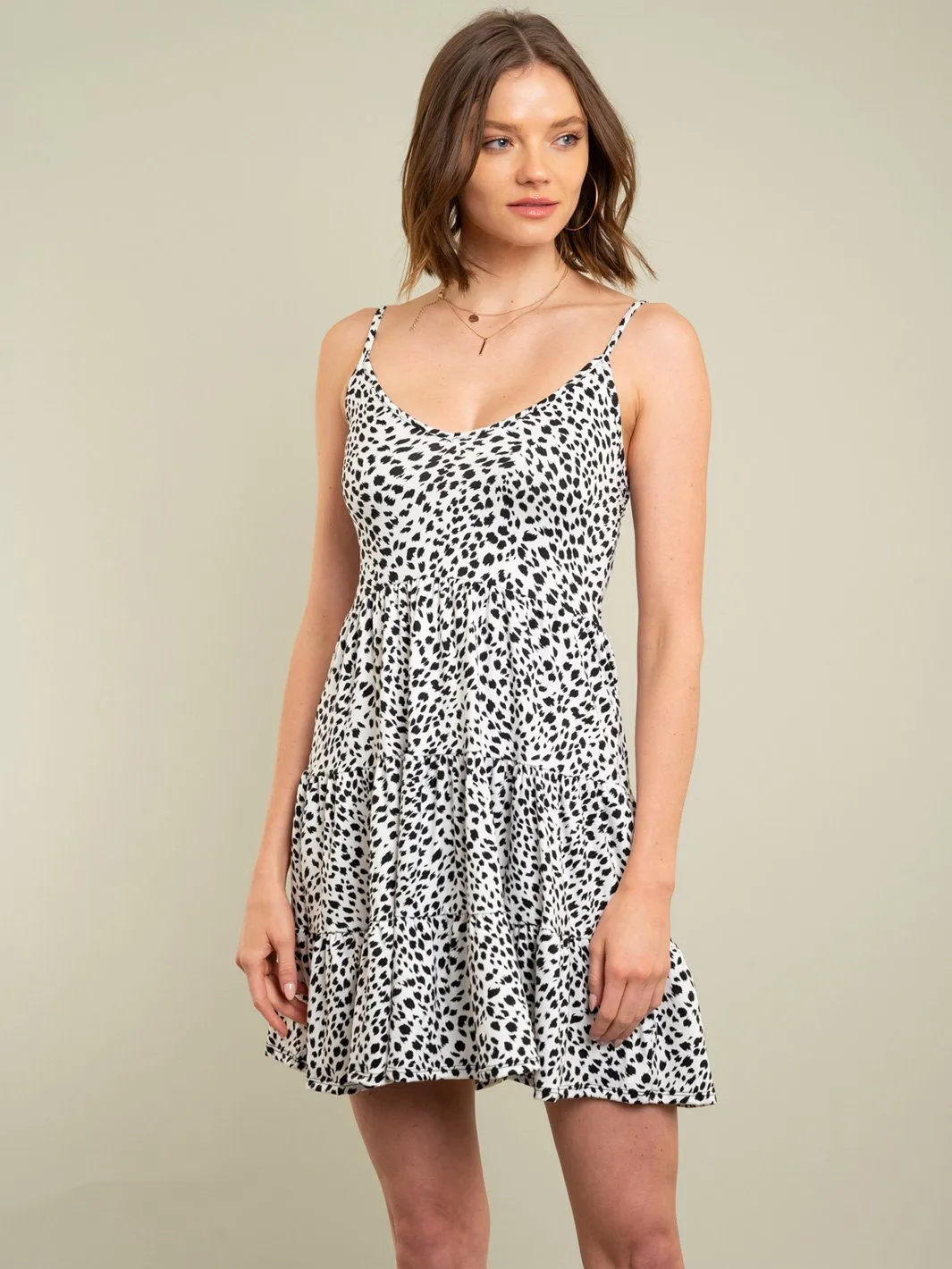 WOMEN'S ANIMAL PRINT DRESS