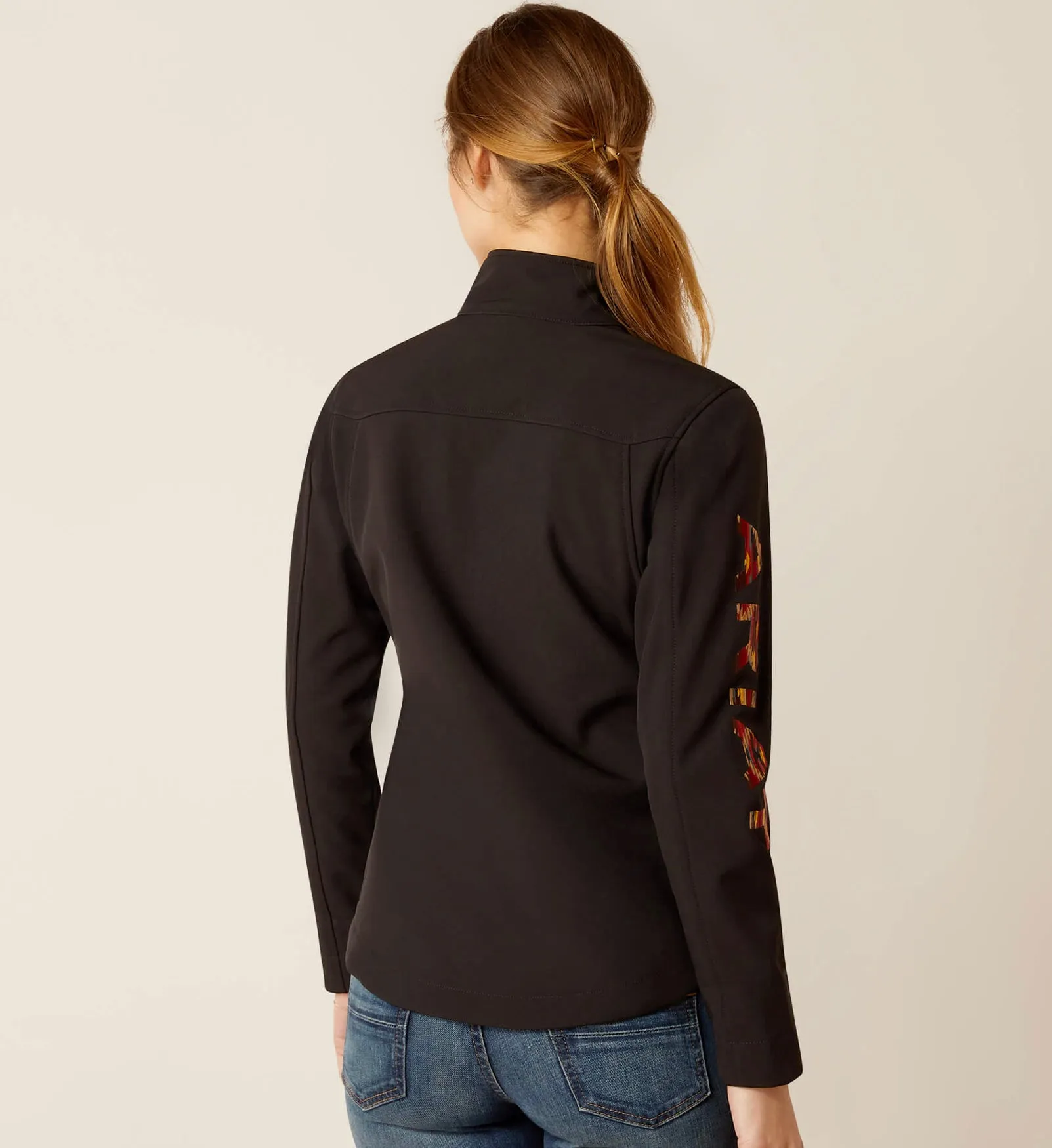 Women’s Ariat Black/Mirage New Team SoftShell Jacket