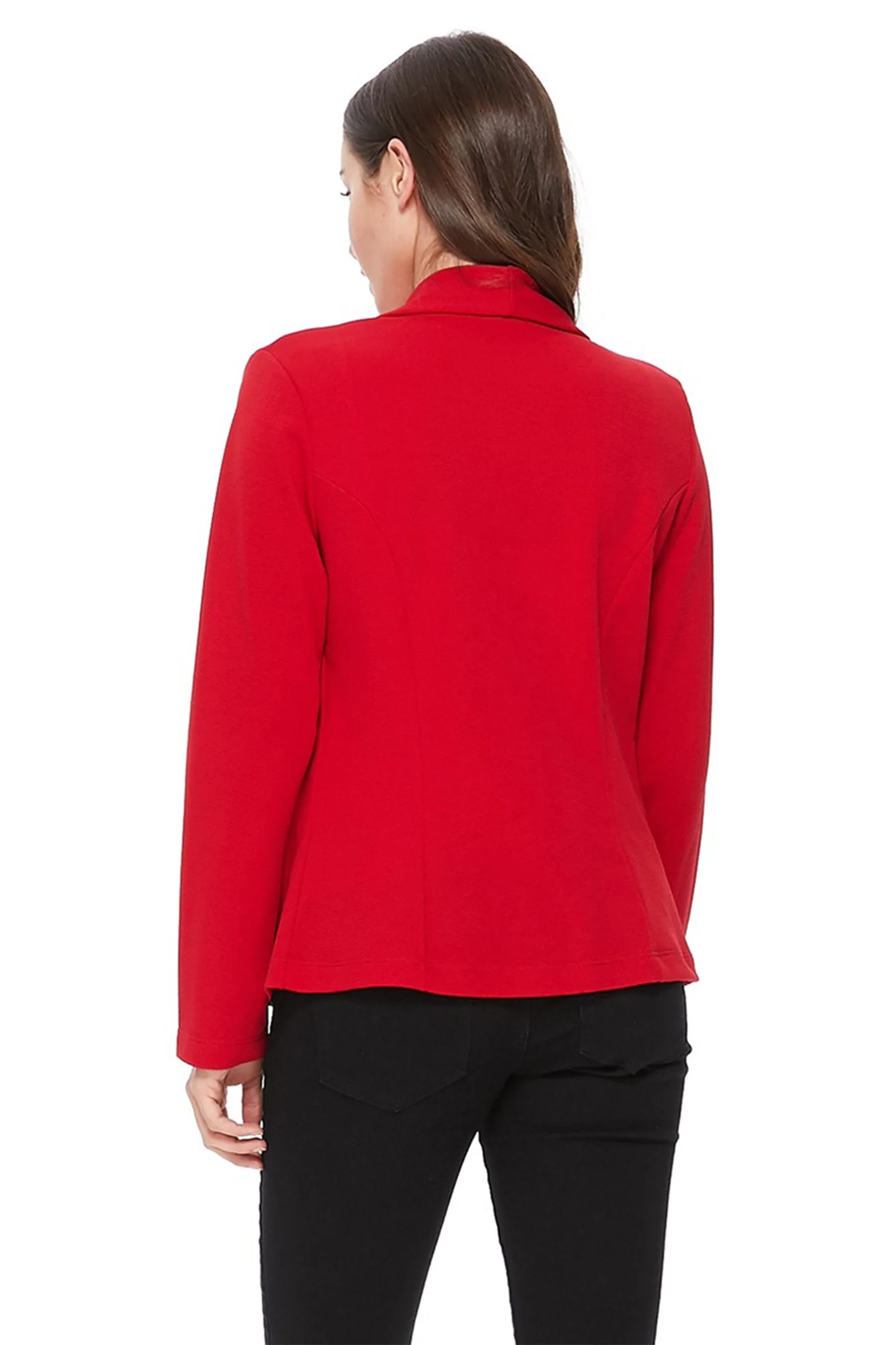 Women's Casual Long Sleeves Office Workwear Solid Blazer Jacket S-3XL