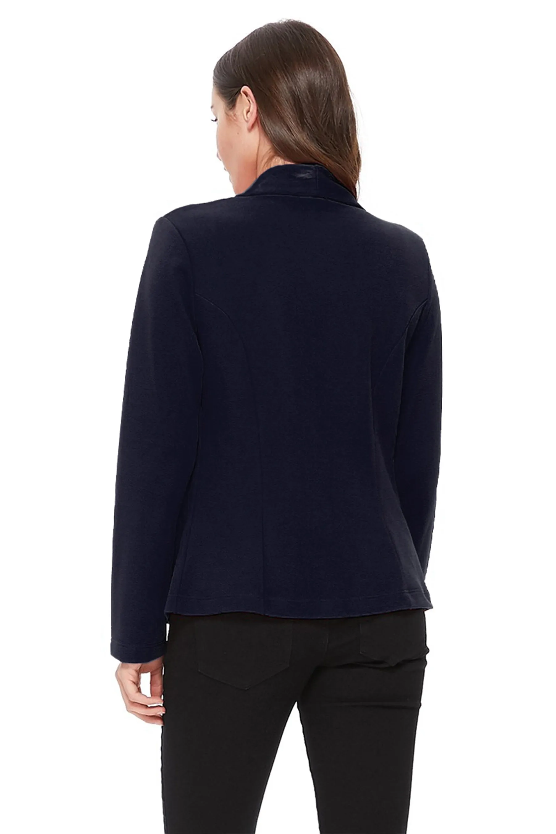 Women's Casual Long Sleeves Office Workwear Solid Blazer Jacket S-3XL