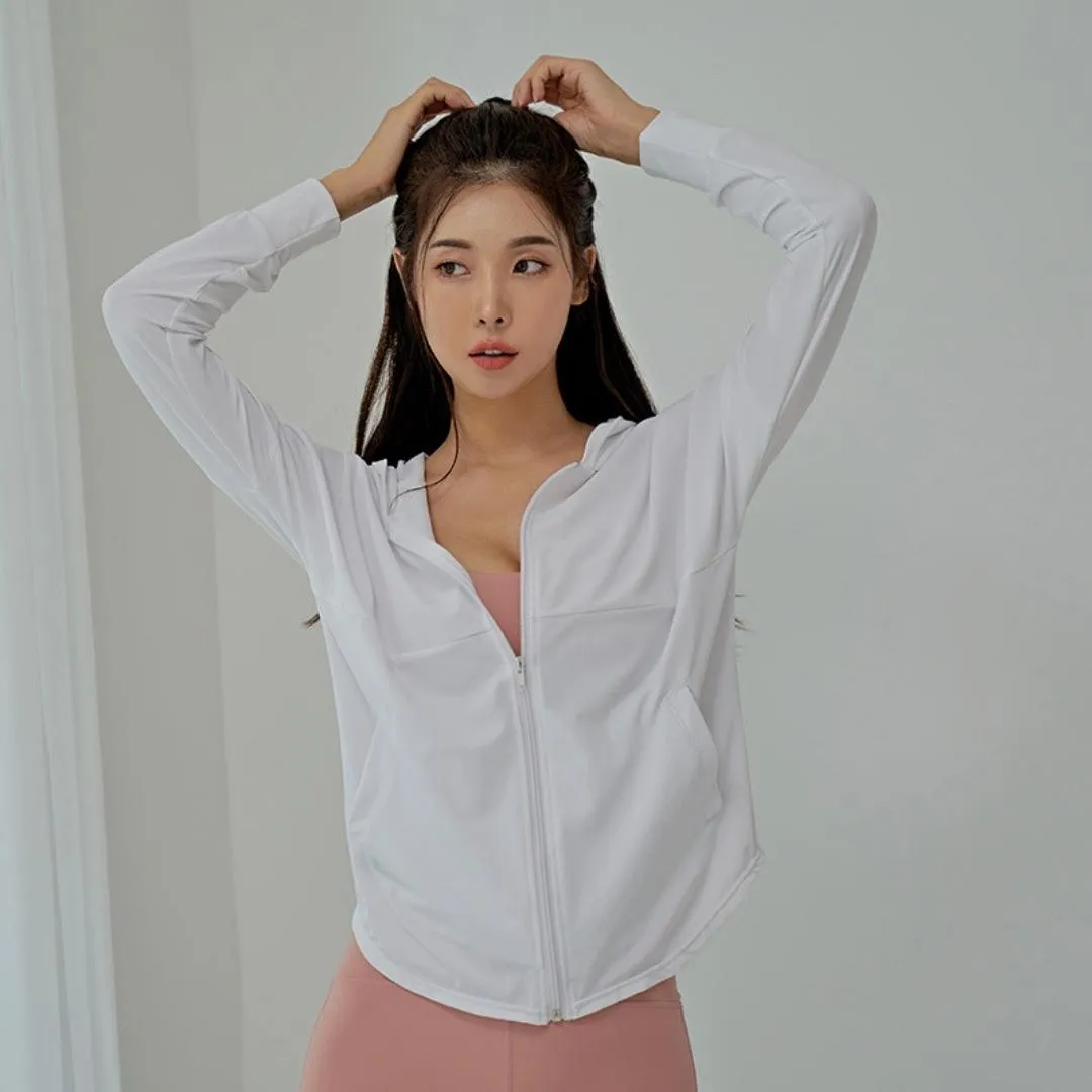 Women's Hooded Workout Jacket