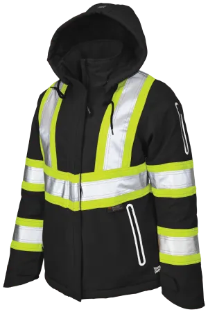 Women’s Insulated Flex Safety Jacket by Tough Duck - Style SJ41