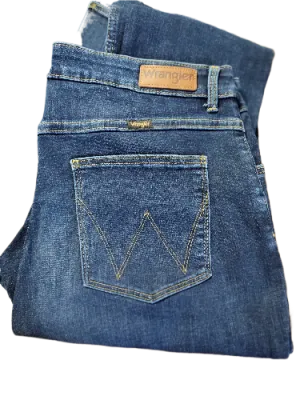 WRANGLER LADIES HIGH RISE TRUE STRAIGH SKINNY JEAN