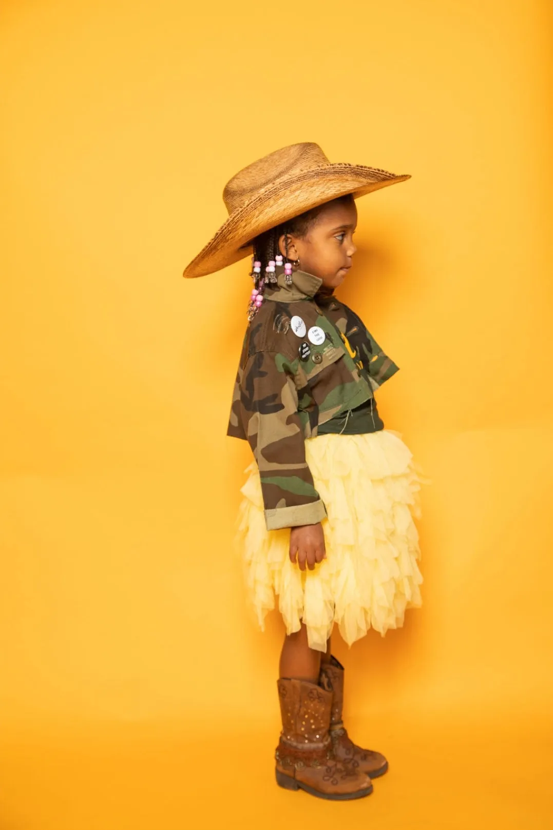 WRK Cropped Camo Jacket