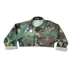 WRK Cropped Camo Jacket