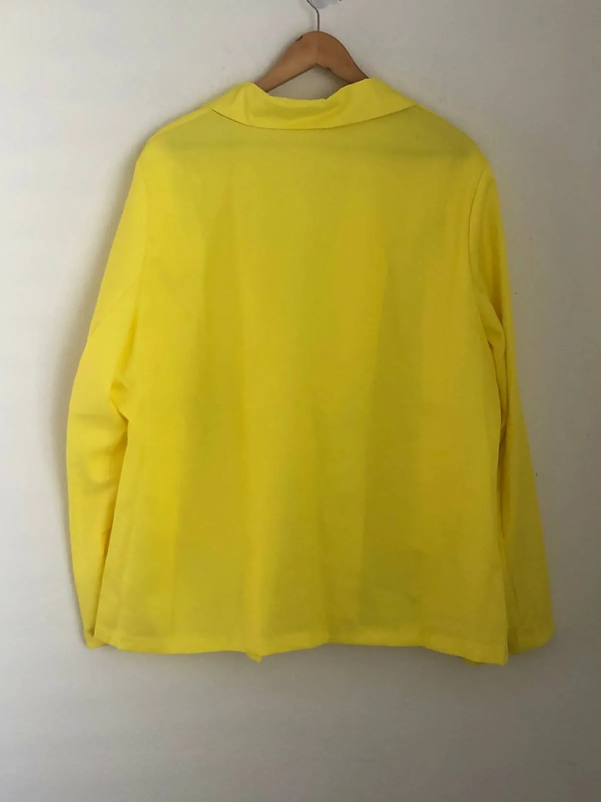 Yellow cute blazer jacket